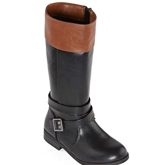 Arizona Girls Vienna Riding Block Heel Boots, 11 - Picture 5 of 5